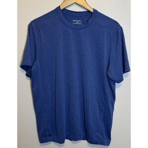 UNTUCKit Performance Tee Navy Layering Sweat Wicking Blue Mens Small ClarendonII